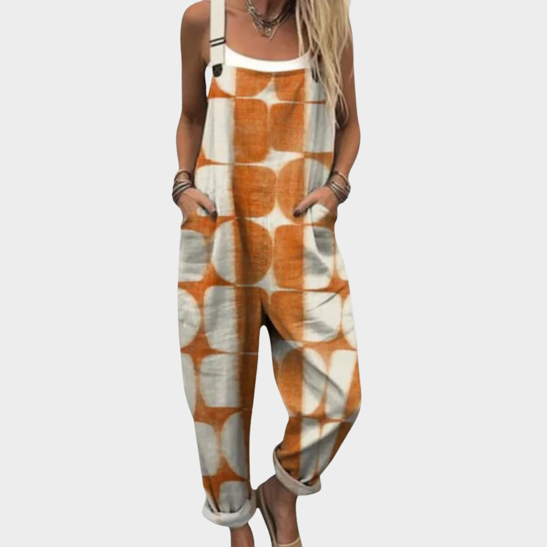 Maud | Multicolour Dungarees