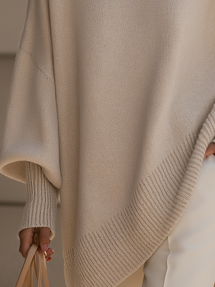 Wanwen | Drop Shoulder Knit Jumper