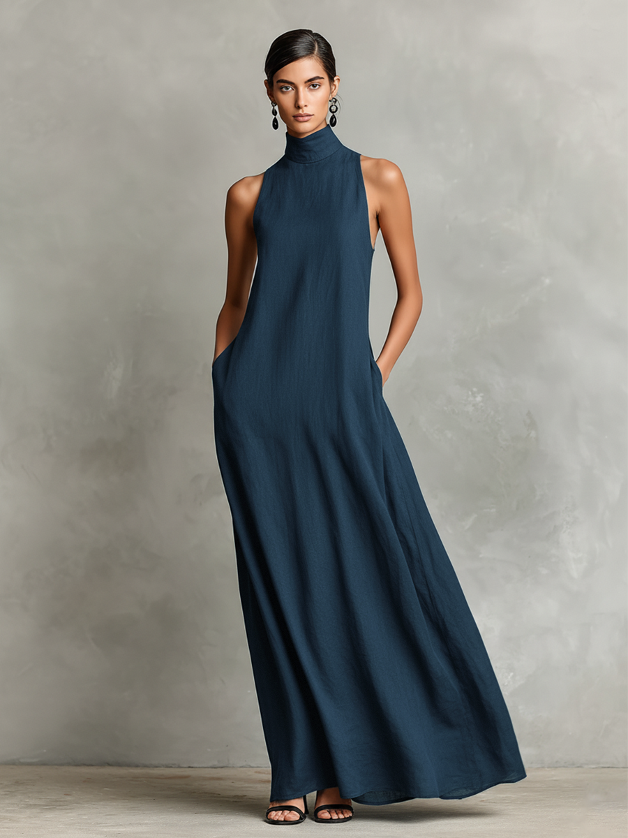 Caterina | Minimalist Maxi Dress