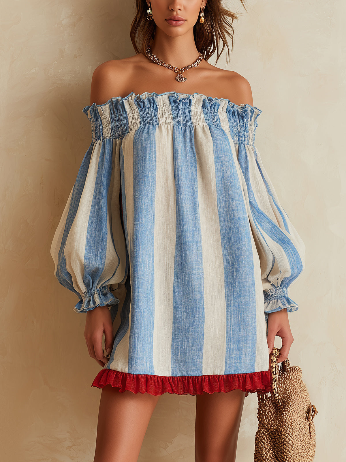 Ondine | Off Shoulder Mini Dress