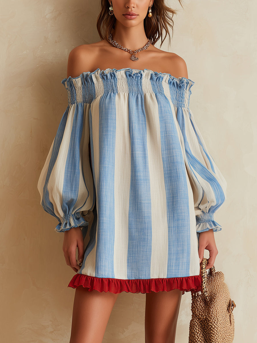 Ondine | Off Shoulder Mini Dress