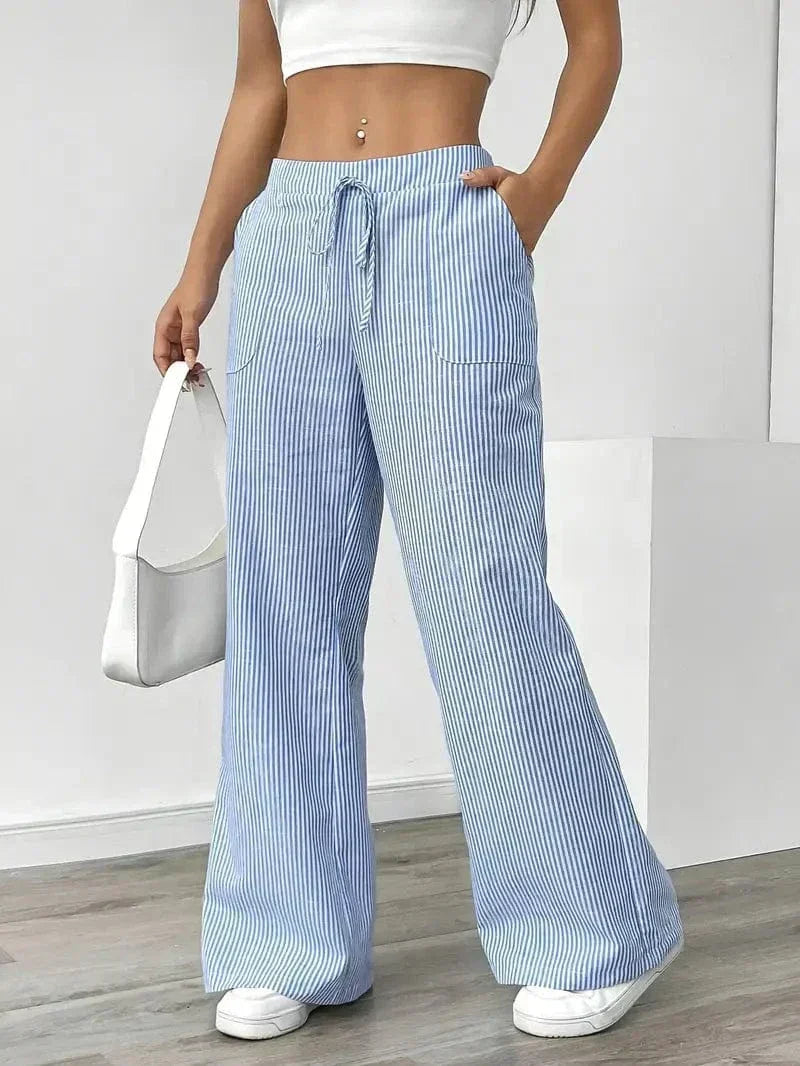 Liora | Stripe Pants