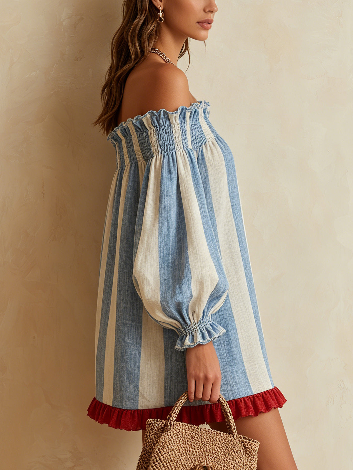 Ondine | Off Shoulder Mini Dress