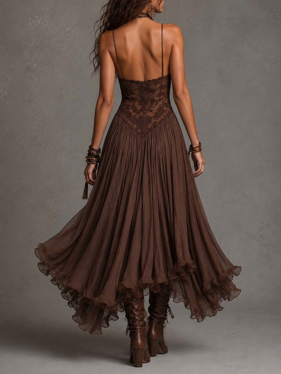 Rosalind | Lace Maxi Dress