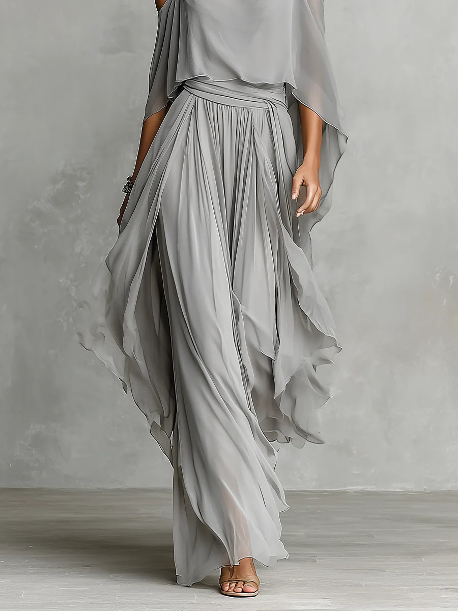Saffron | Off Shoulder Camisole Two Piece