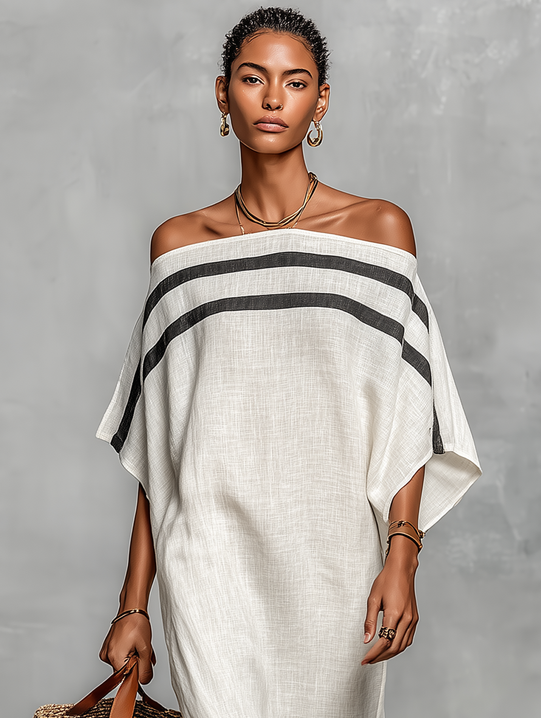 Patricia | Elegant Off Shoulder Maxi Dress