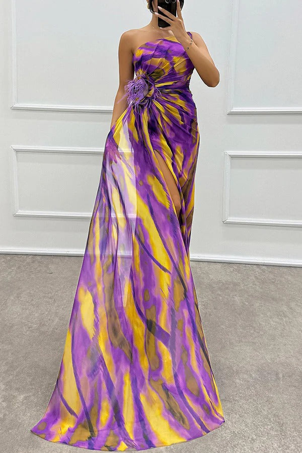 Hermione | Vibrant Draped Dress