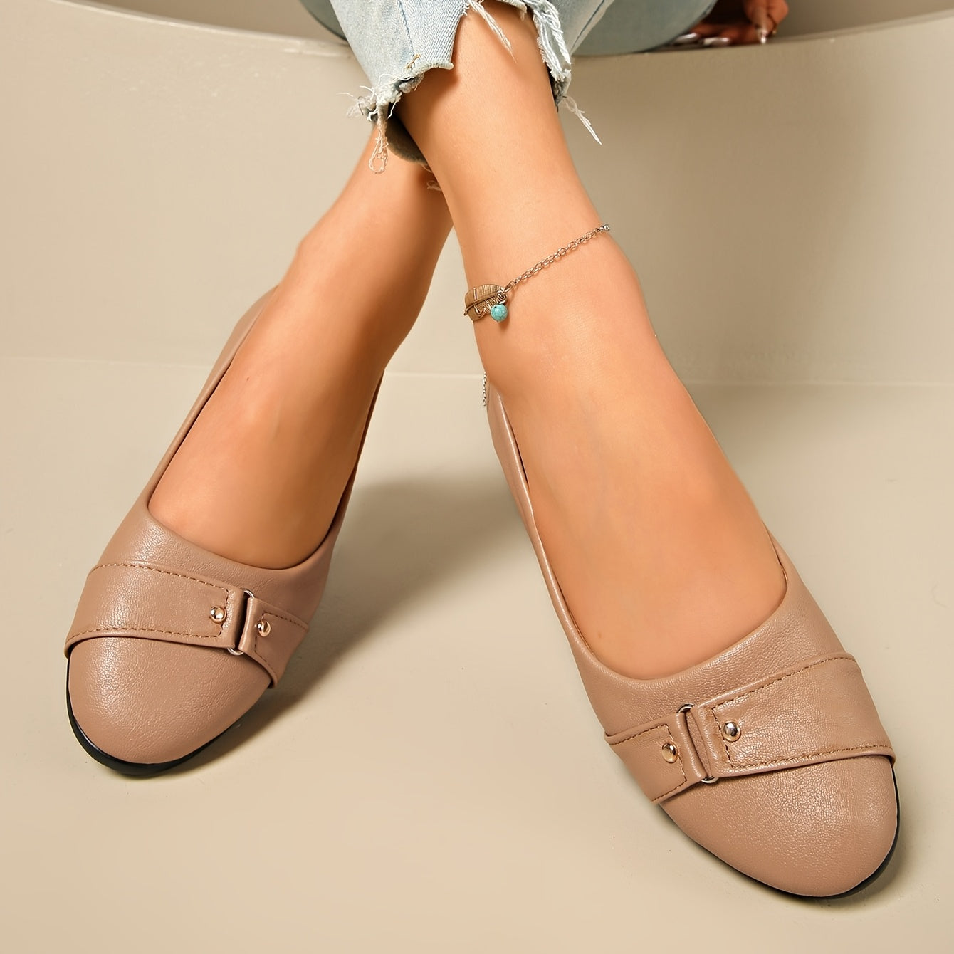 Mavis | Cushioned Wedge Flats