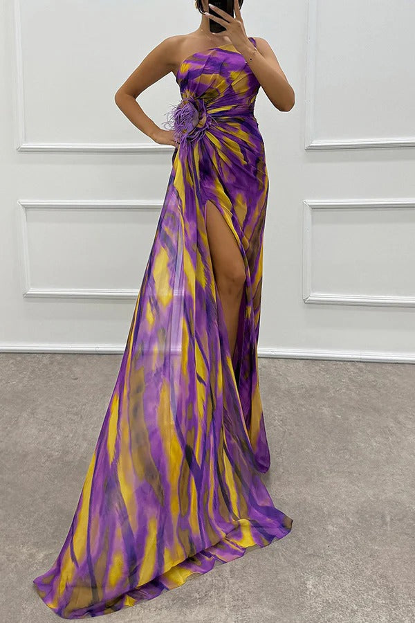 Hermione | Vibrant Draped Dress