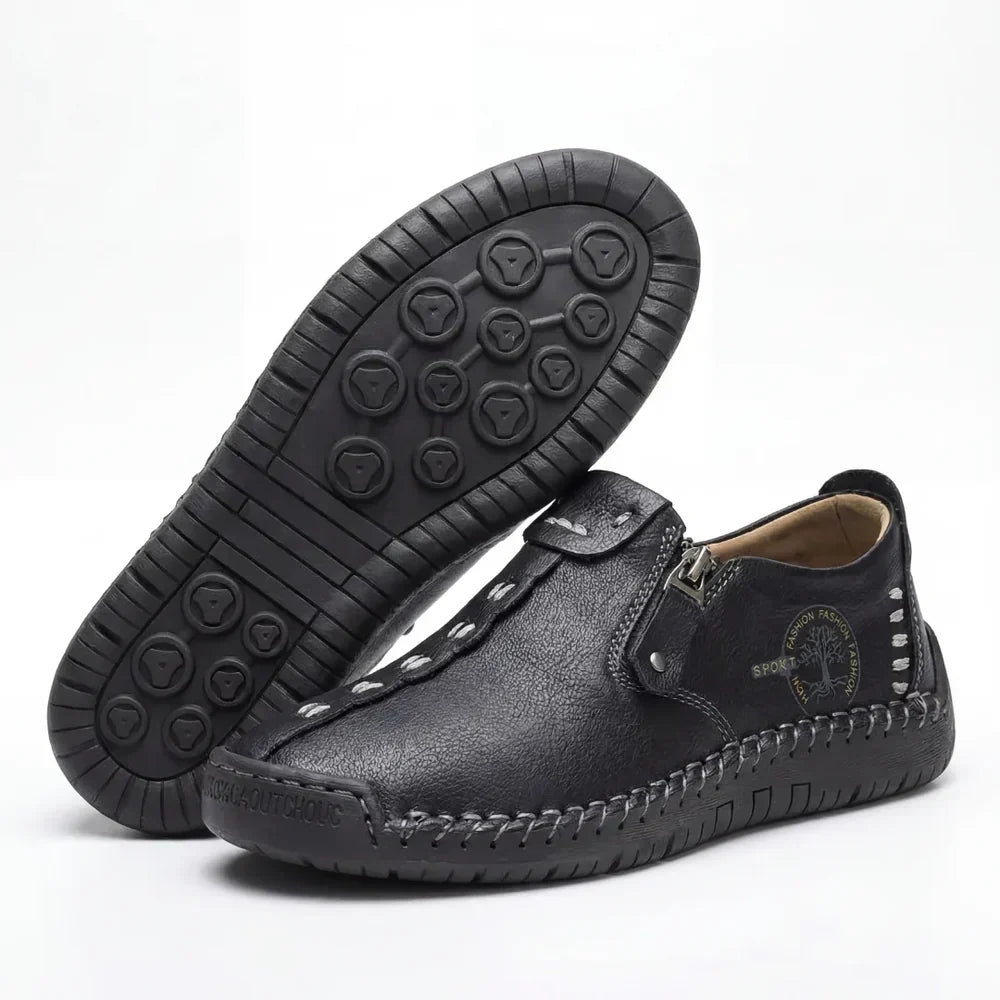 Florence | Cushioned Zip Loafers