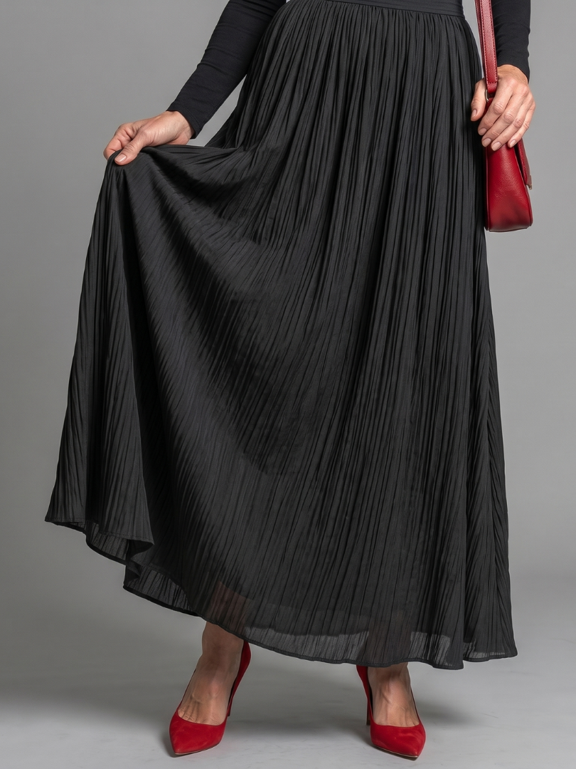 Diane | Long Sleeve Turtleneck Midi Dress