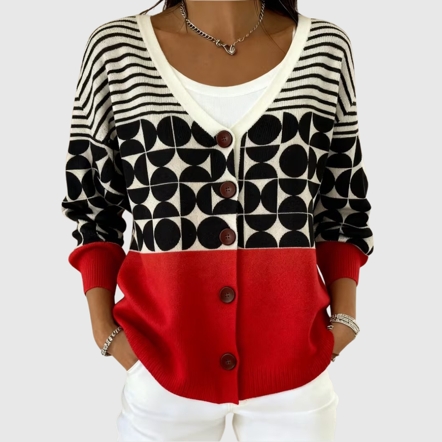 Matilde | Button-Front Knit Jacket