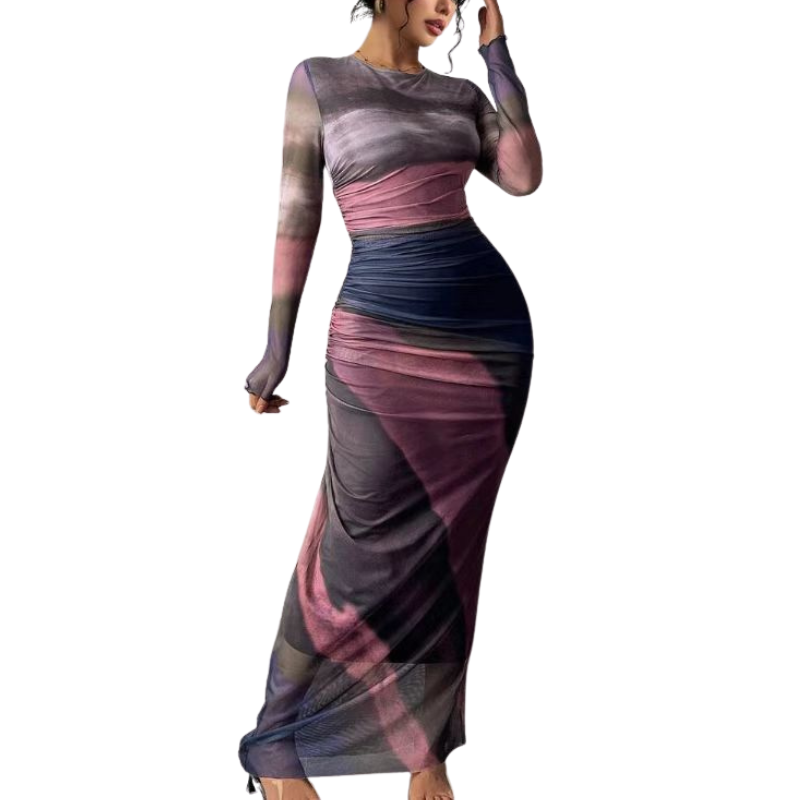 Chastity™ – Stylish Leopard Ruched Bodycon Dress