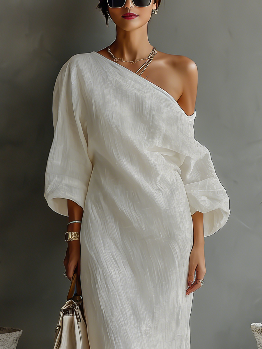 Calla | Flowing Off Shoulder Dress
