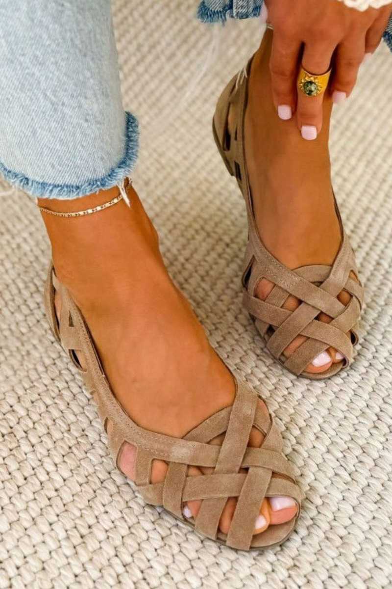 Caterina — Woven Sandals