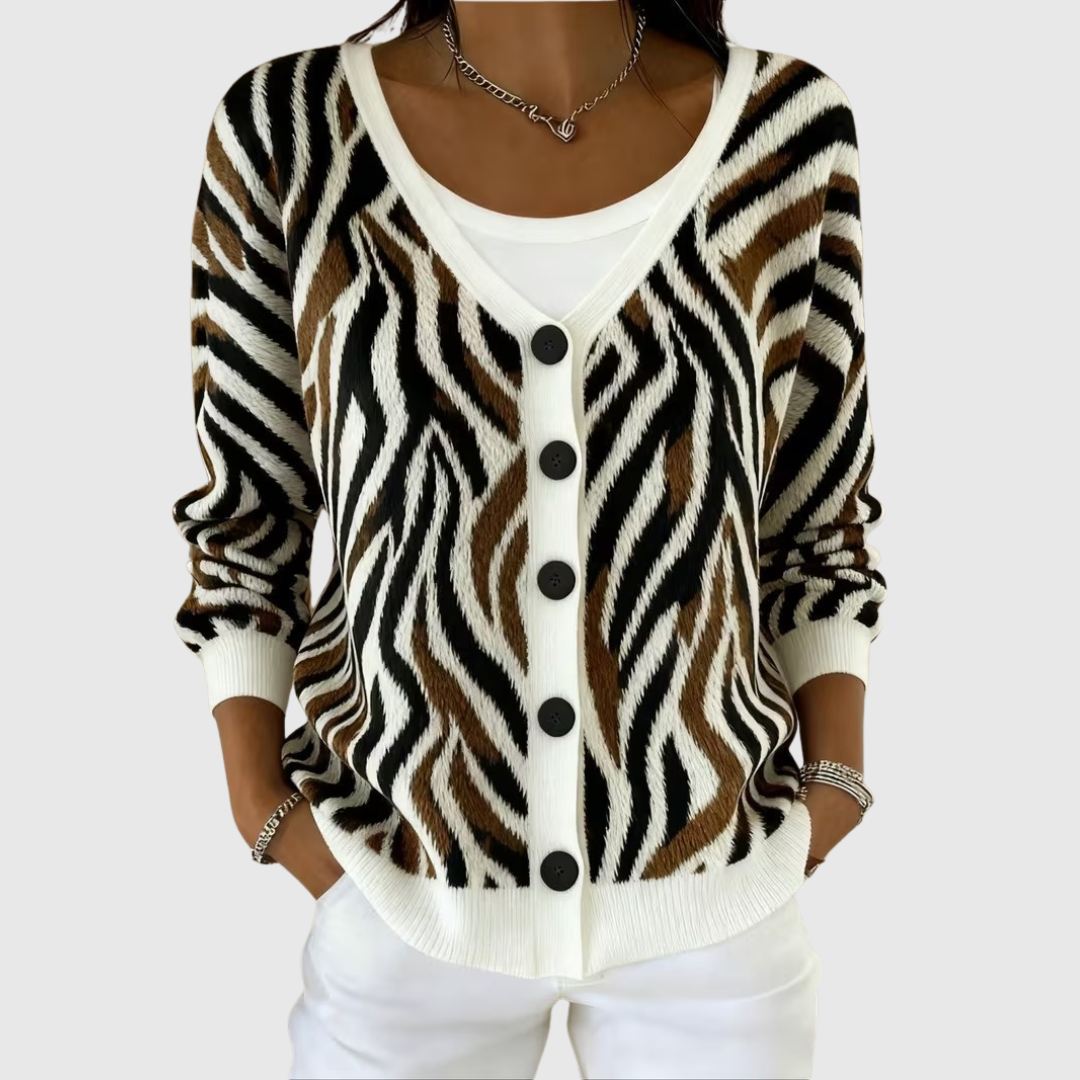 Gemma | Button-Front Knit Jacket