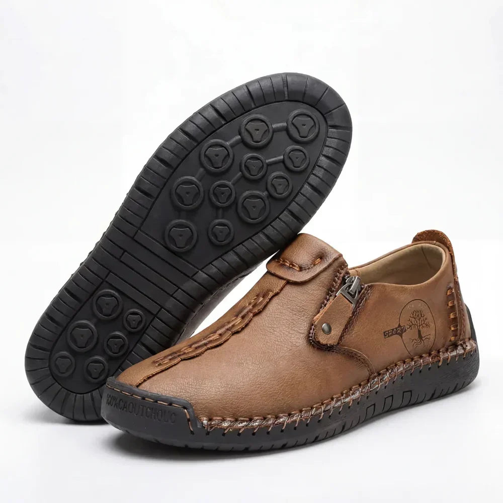 Florence | Cushioned Zip Loafers