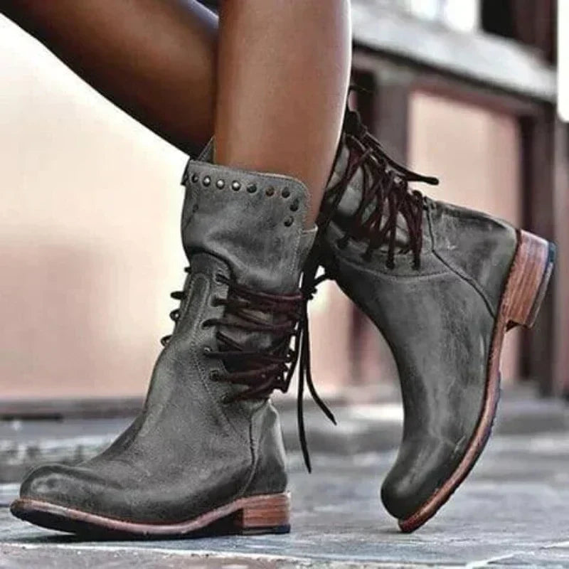 ODETTE | FASHION WINTER LOW-HEEL BOOTS
