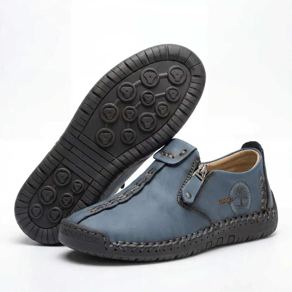 Florence | Cushioned Zip Loafers