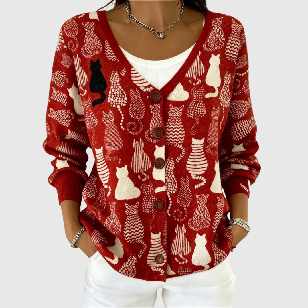 Vittorina | Button-Front Knit Jacket