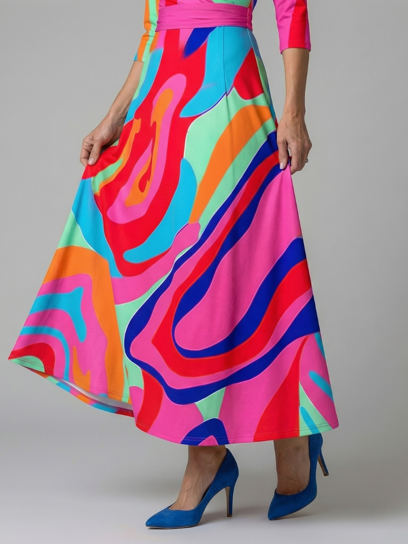 Morwenna | Floral Wrap Maxi Dress