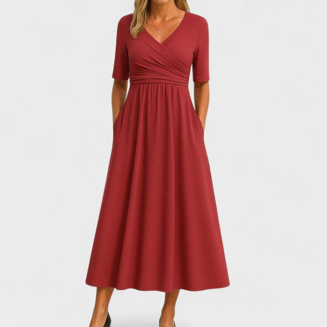 Pauline | Elegant Midi Dress