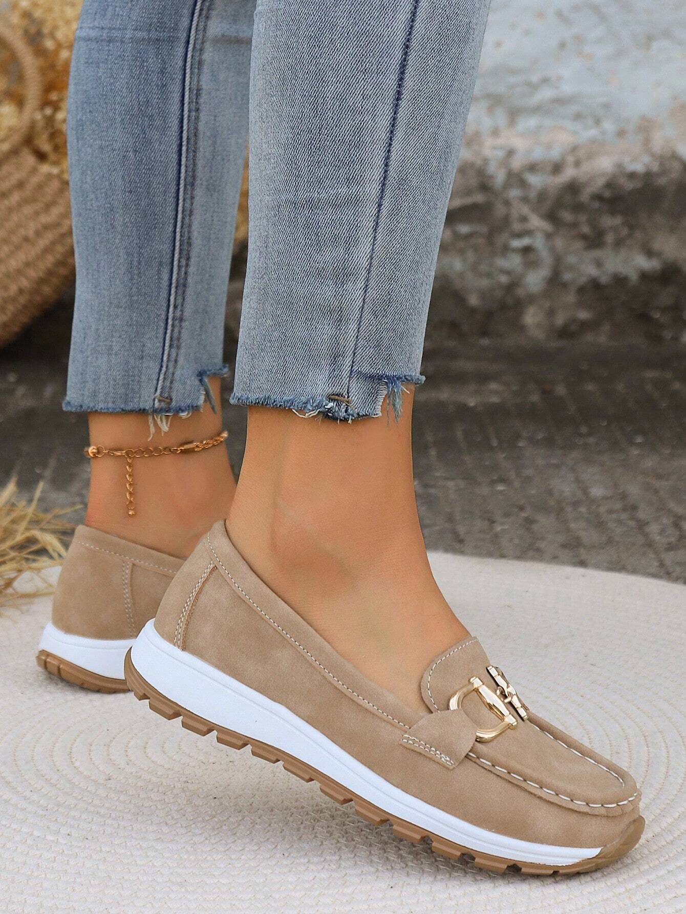 Scarlett | Chic Buckle Loafers
