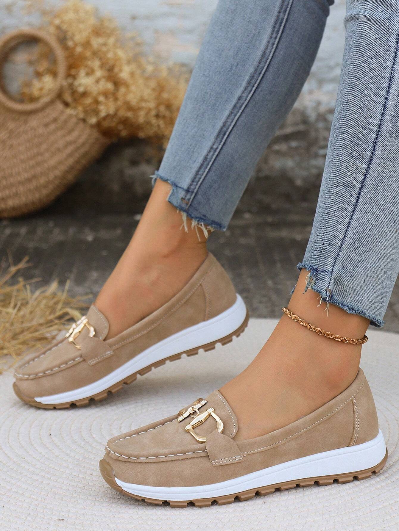 Scarlett | Chic Buckle Loafers