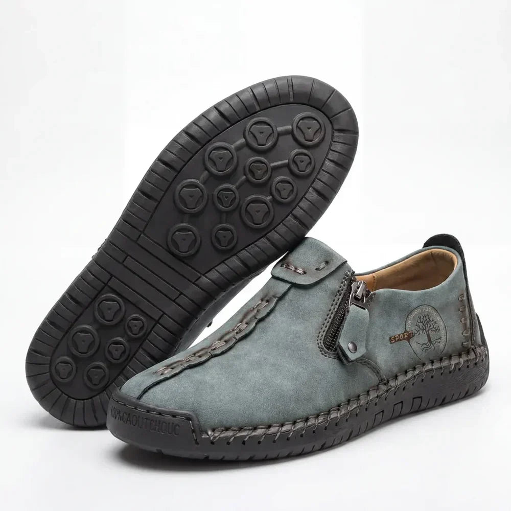 Florence | Cushioned Zip Loafers