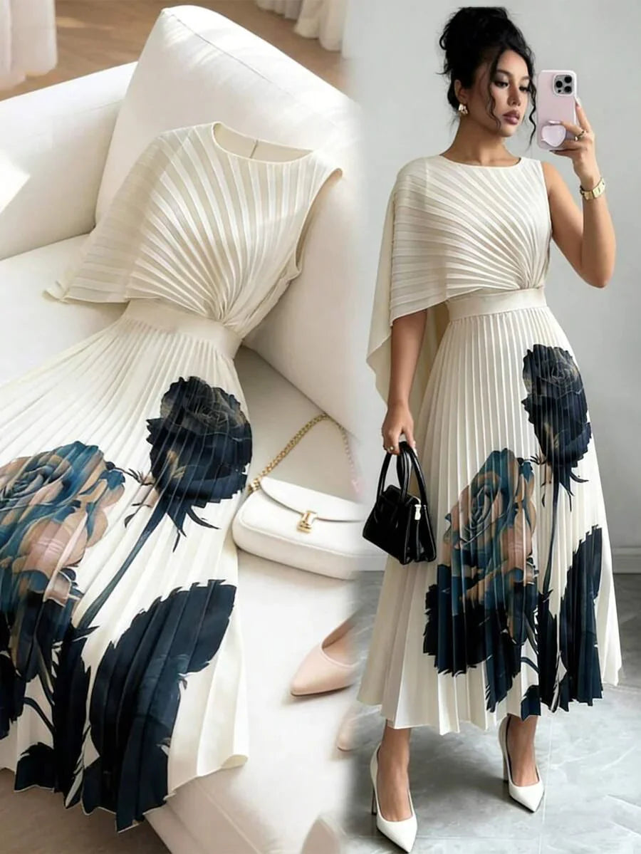 Wendy | Pleated Midi Dress