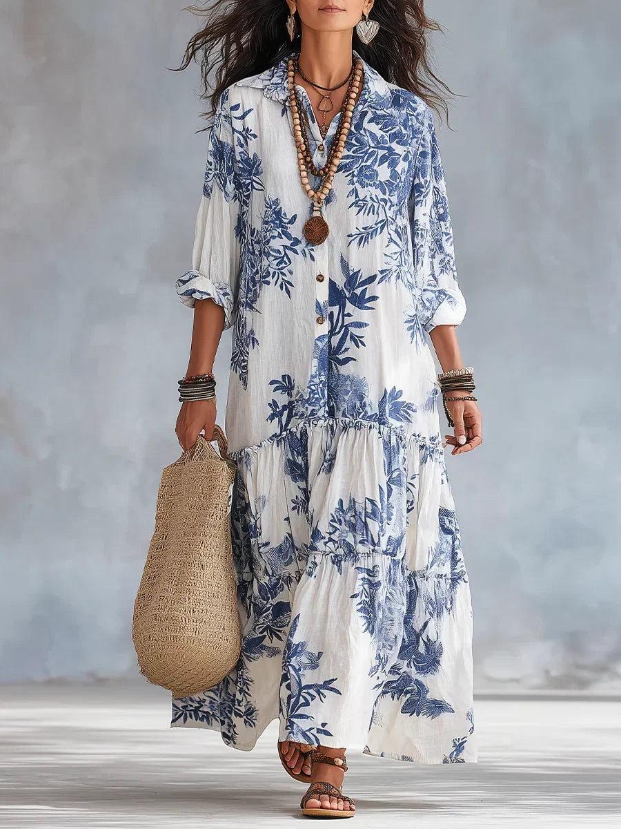 Sybil | Breezy Tiered Maxi Dress