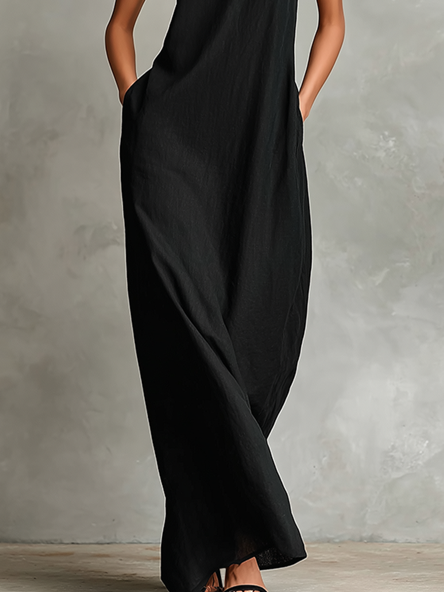 Caterina | Minimalist Maxi Dress