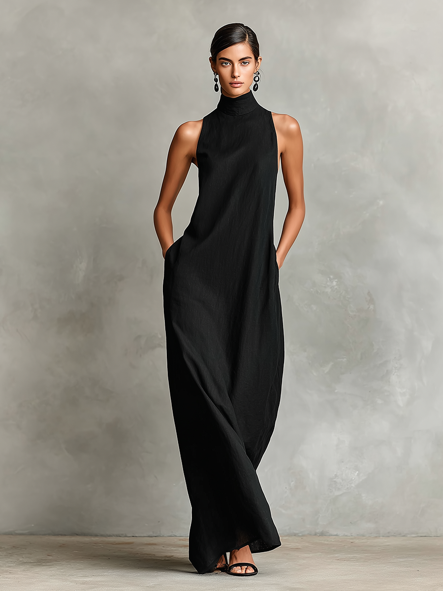 Caterina | Minimalist Maxi Dress