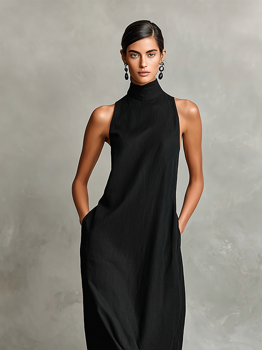 Caterina | Minimalist Maxi Dress
