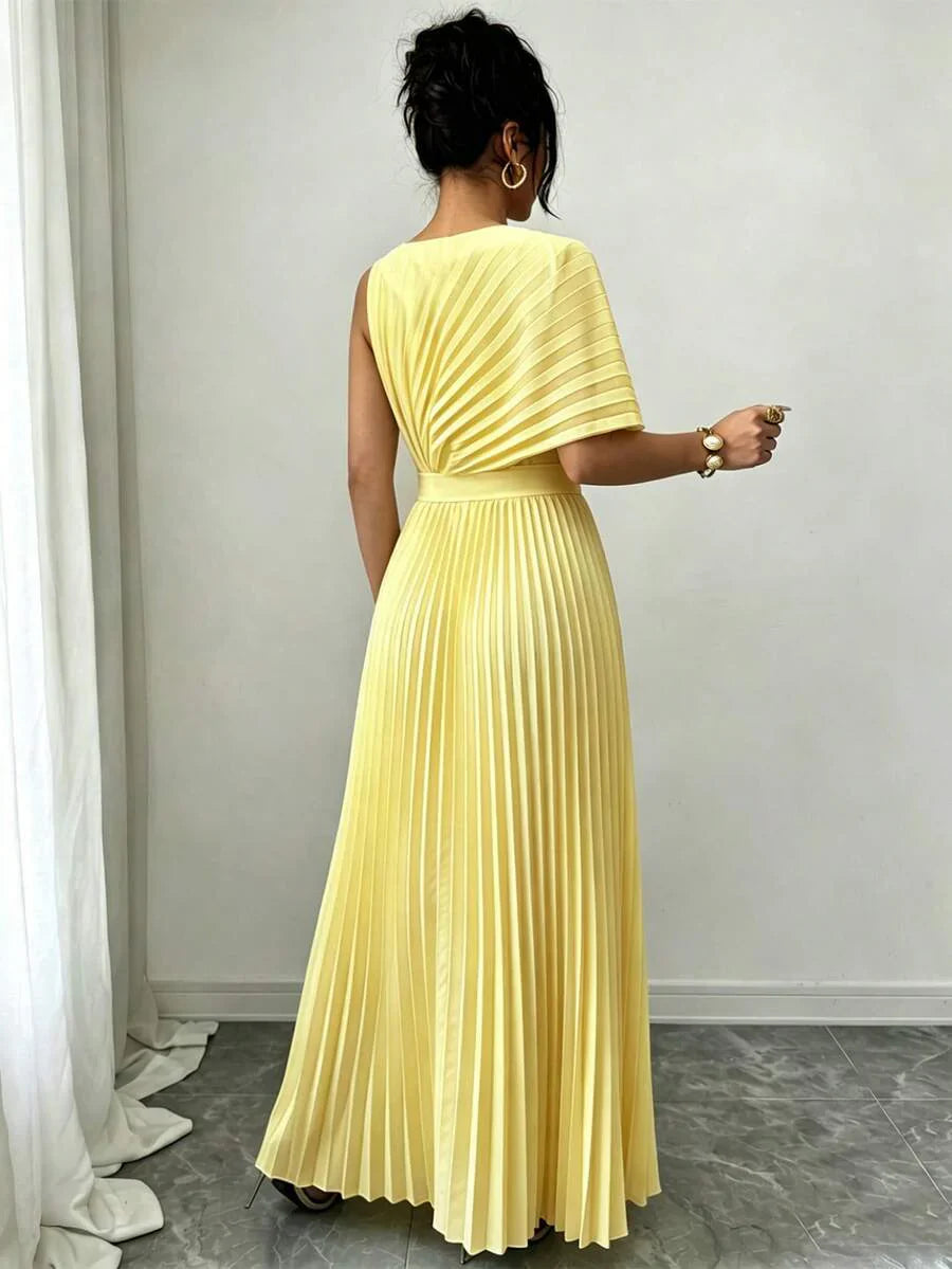 Wendy | Pleated Midi Dress