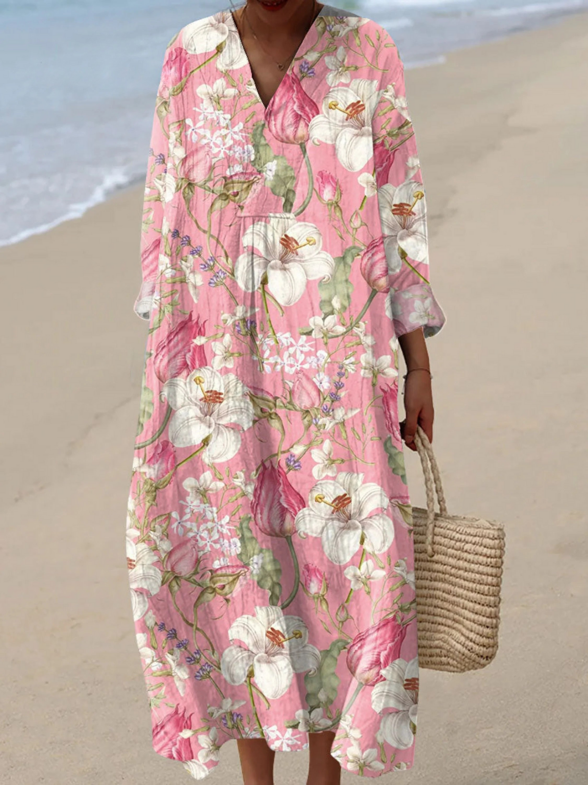Lily | Floral Boho Maxi Dress