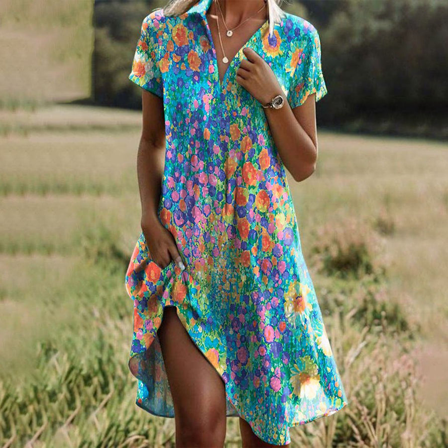 Sylvia | Trendy and Comfortable Summer Dress
