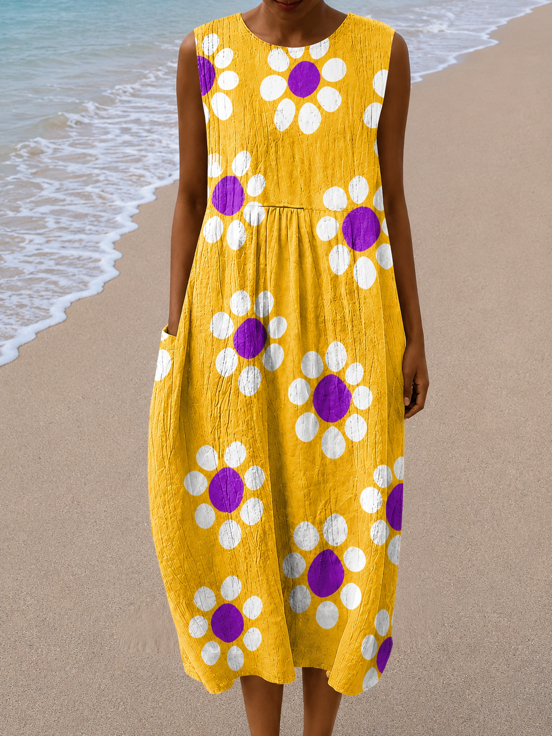 Ottoline | Sleeveless Relaxed Midi Dress