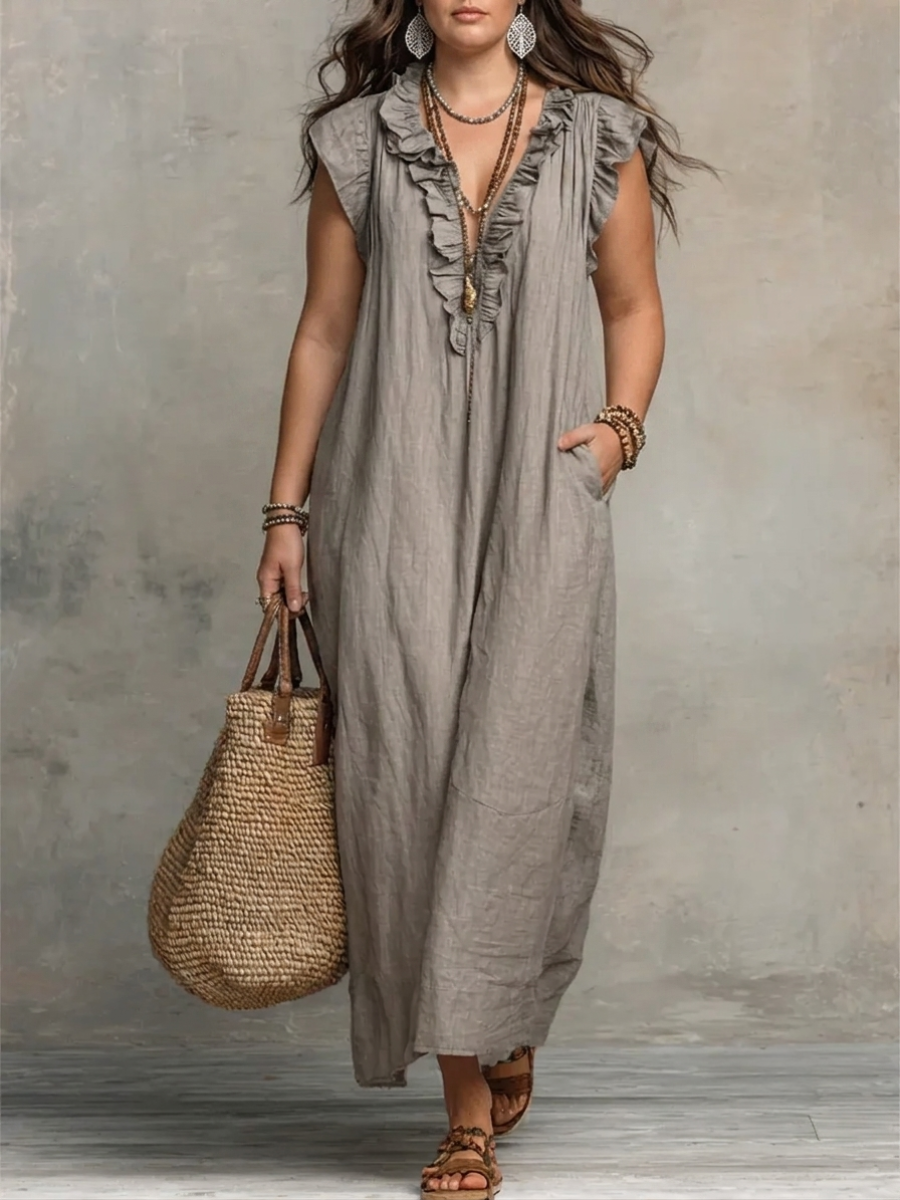 Camellia | Elegant Summer Maxi Dress