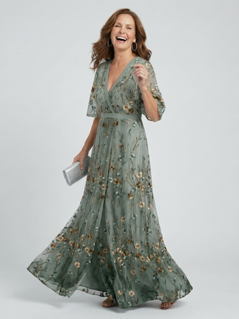 Quenna | Floral Flowing Maxi Dress