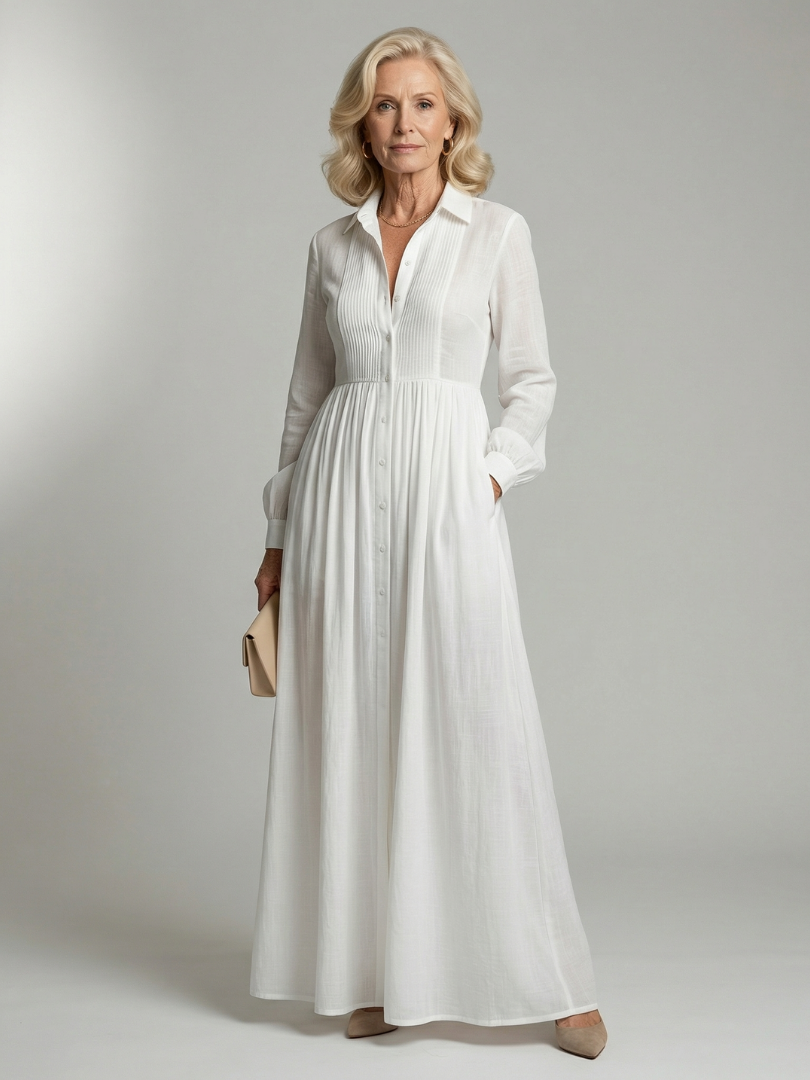 Priscilla | Soft Flow Maxi Dress