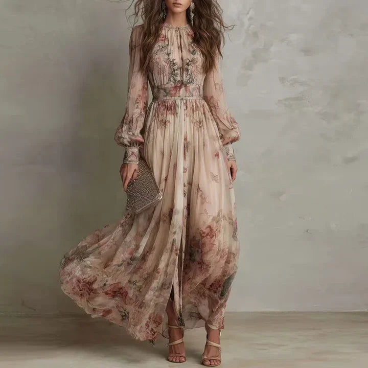 Roselle | Romantic Floral Maxi Dress