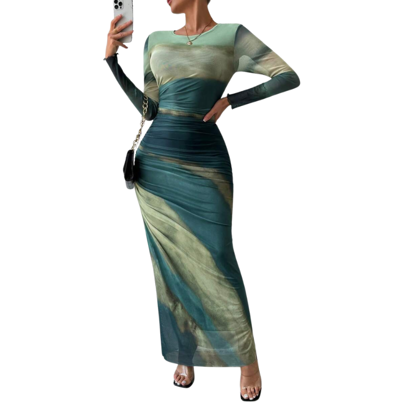 Chastity™ – Stylish Leopard Ruched Bodycon Dress