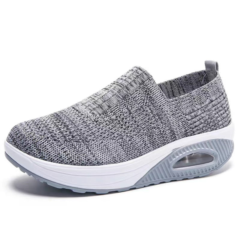 Barbara | Cushioned Mesh Slip On Shoes