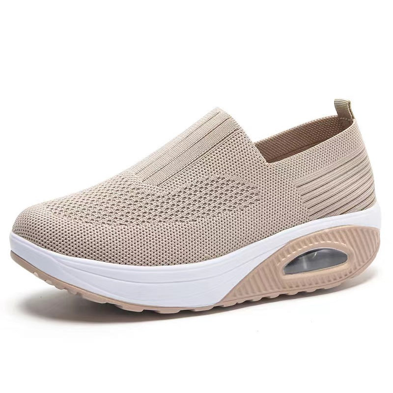 Barbara | Cushioned Mesh Slip On Shoes