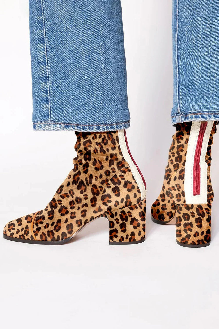 SAOIRSE | VIBRANT ZIPPER ANKLE BOOTS