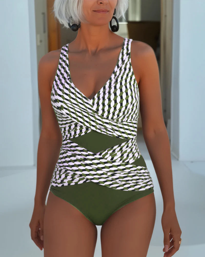 Serena — Crossed Resort Swimsuit