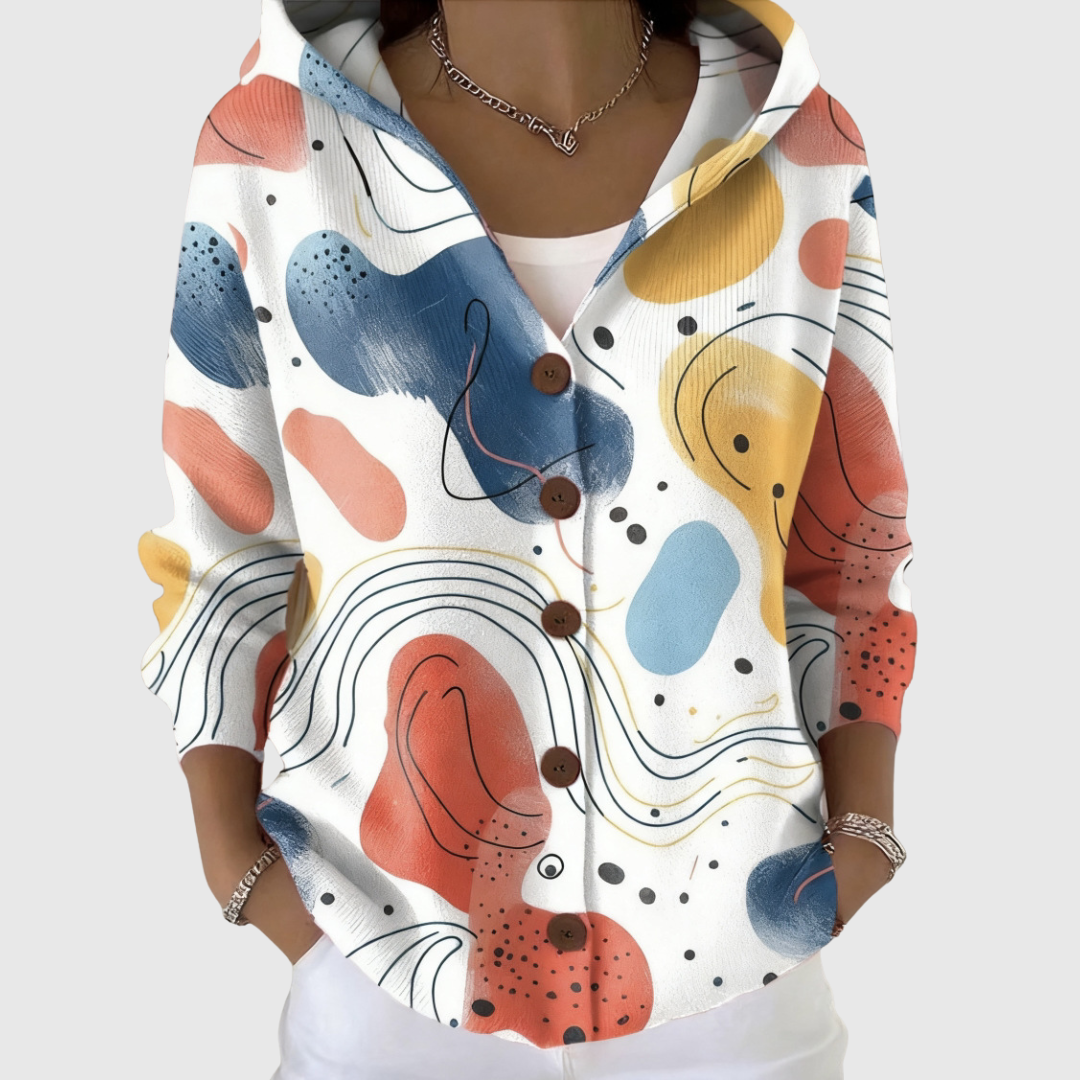 Stellina | Hooded Knit Jacket
