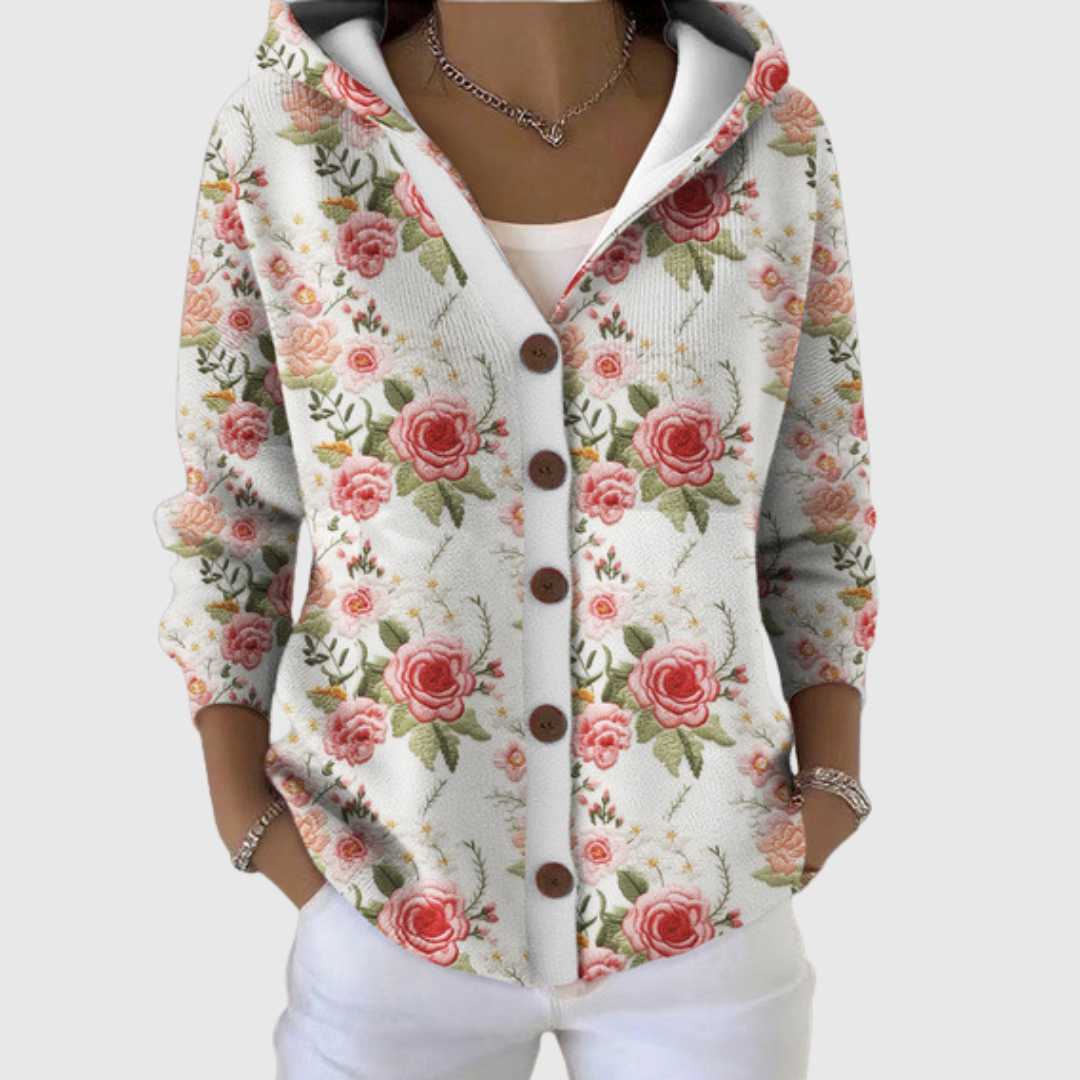 Cesarina | Hooded Knit Jacket