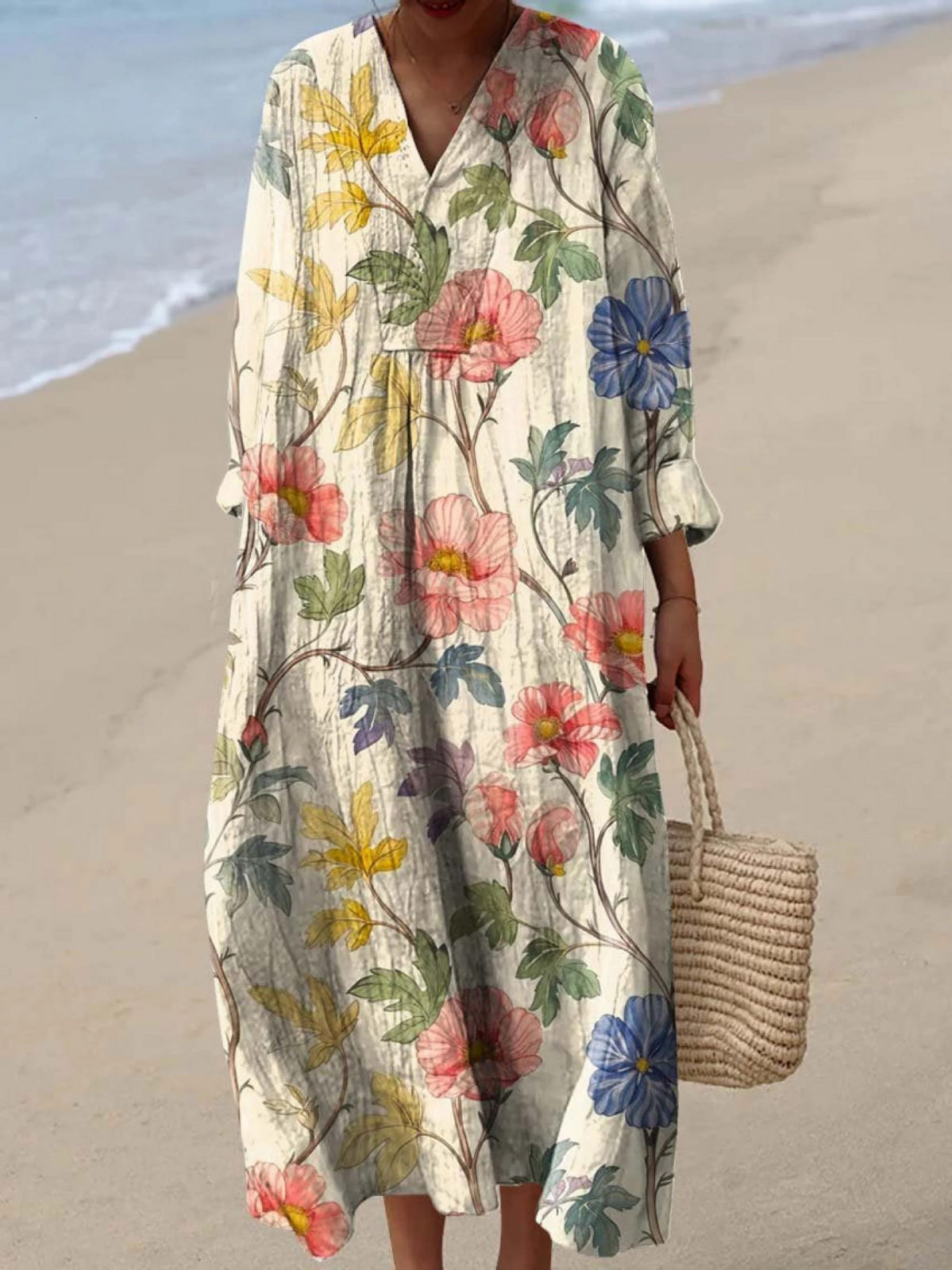 Aubrey | Boho Maxi Dress